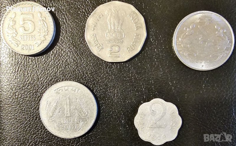 Продавам Стари монети от Индия в добро състояние., снимка 1