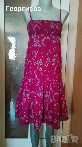 Лилава памучна рокля, с подплата„s.Oliver"👗🍀XS,S👗🍀арт.617, снимка 1