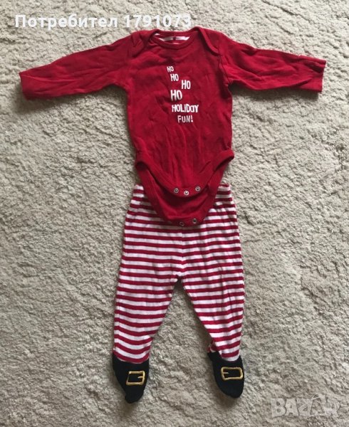 Бебешки дрехи боди долнища шапки Mothercare 3-6 м, снимка 1
