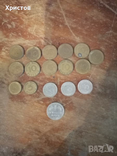 Продавам  немски монети , снимка 1