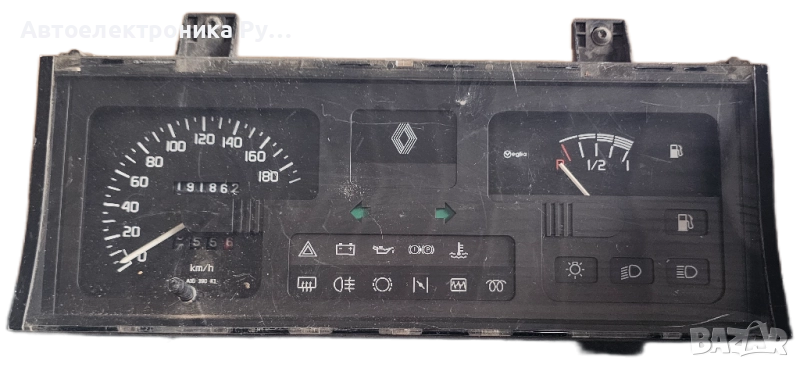 Километраж за Renault Clio I Hatchback (05.1990 - 09.1998) 1.2 (B/C57R), 54 к.с., снимка 1