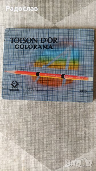 стари цветни моливи TOISON  D'OR, снимка 1