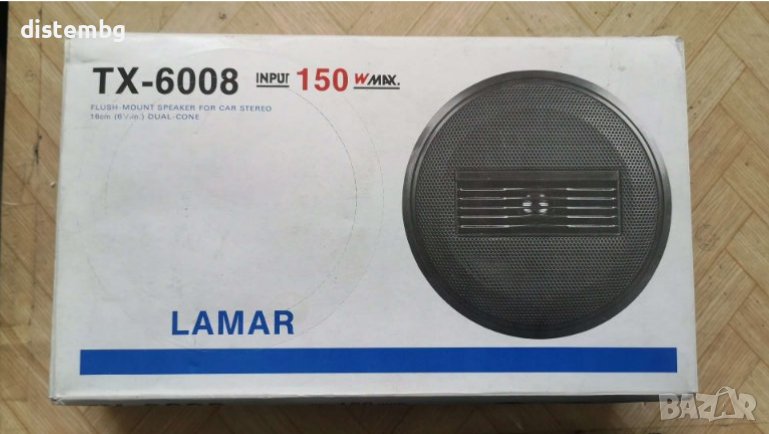 Тонколони TX6008 4OM 50W    комплект, снимка 1