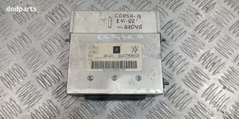 Компютър Opel Corsa A 1.4i 1992г. 16139619, снимка 1