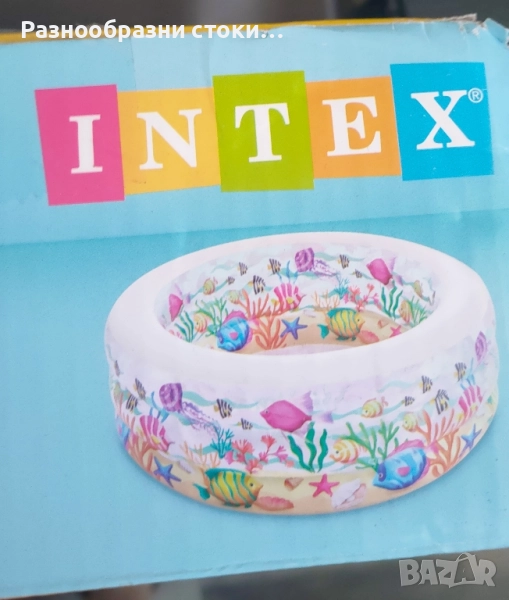 Детски надуваем басейн Intex Wet Set Collection, снимка 1