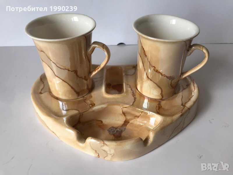 Сервиз сет за кафе за двама - НОВИ, снимка 1