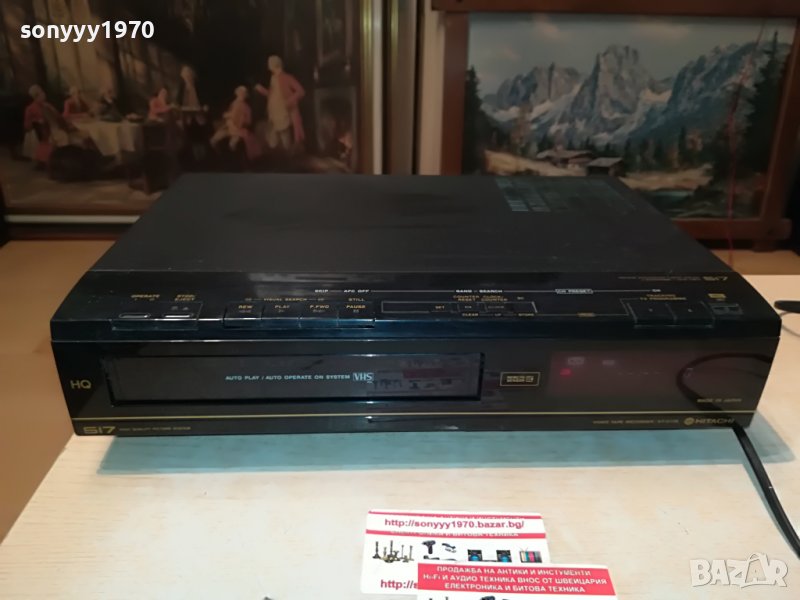 hitachi vt-517e made in japan 0108221207, снимка 1