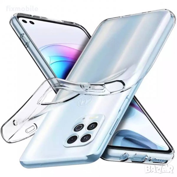 Motorola Moto G100 прозрачен гръб/кейс, снимка 1