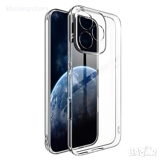 Силиконов кейс MBX 2mm, За Honor 400 Lite, Прозрачен, снимка 1