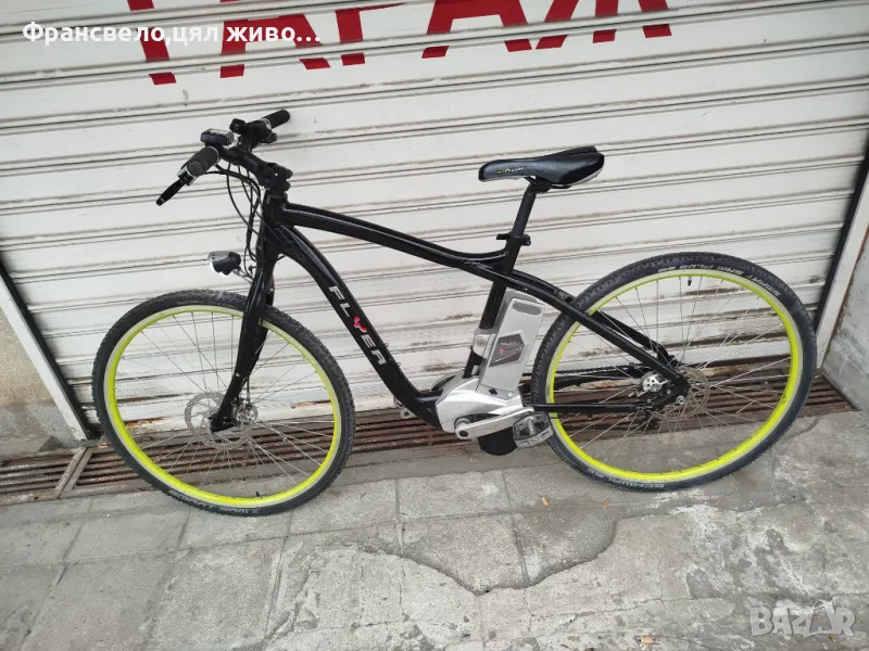 28 цола алуминиев електрически велосипед,колело неограничено 24 волта 24 ампера гарантиращо много ки, снимка 1