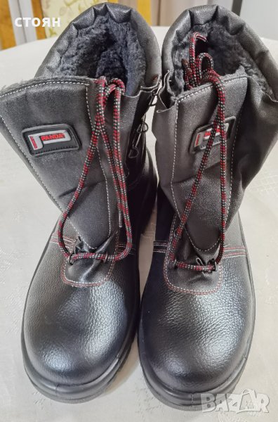 Мъжки работни защитни и подплатени обувки -италиански, №46, снимка 1