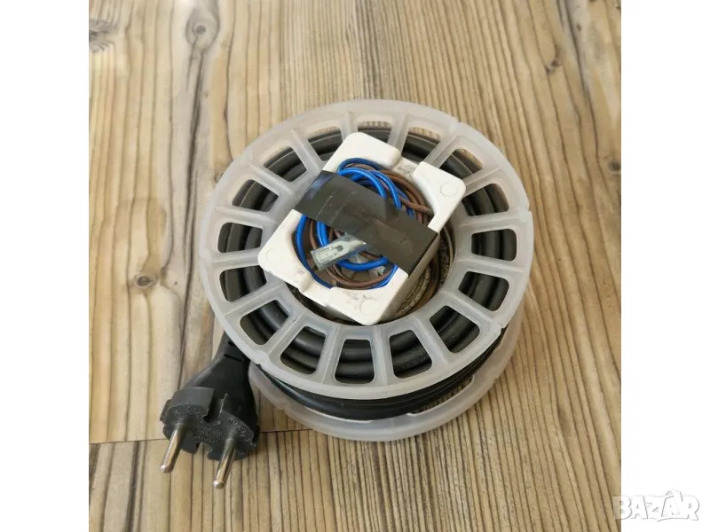 Захранващ кабел удължител 5.9 м, 2x0.75 мм², мед, 16 A, снимка 1