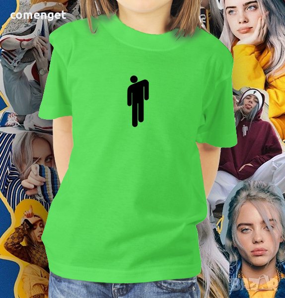 ХИТ! Детски тениски БИЛИ АЙЛИШ / BILLIE EILISH! Създай модел по Твой дизайн, свържи се нас!, снимка 1
