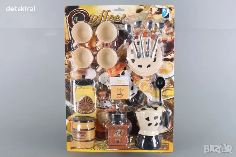 Сервиз за кафе с кафеварка, снимка 1