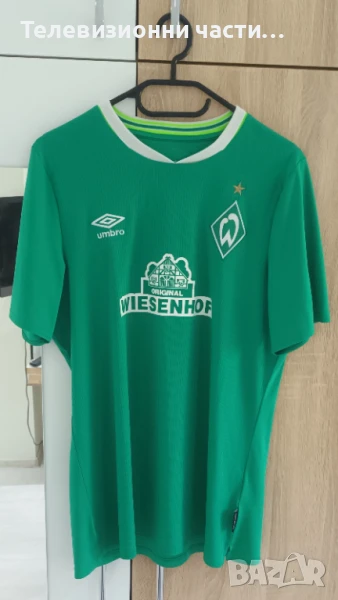 Футболна тениска фланелка Werder Bremen 2019/2020 домакниски екип Umbro RN141377 Вердер Бремен, снимка 1