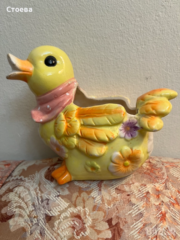 керамична кашпа, снимка 1