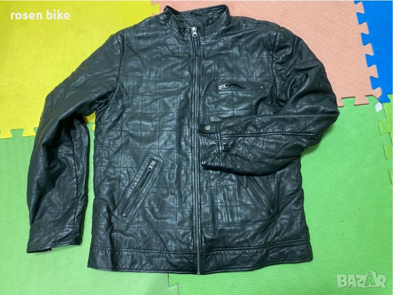 ''MDK''оригинално мъжко кожено яке Л размер, снимка 1
