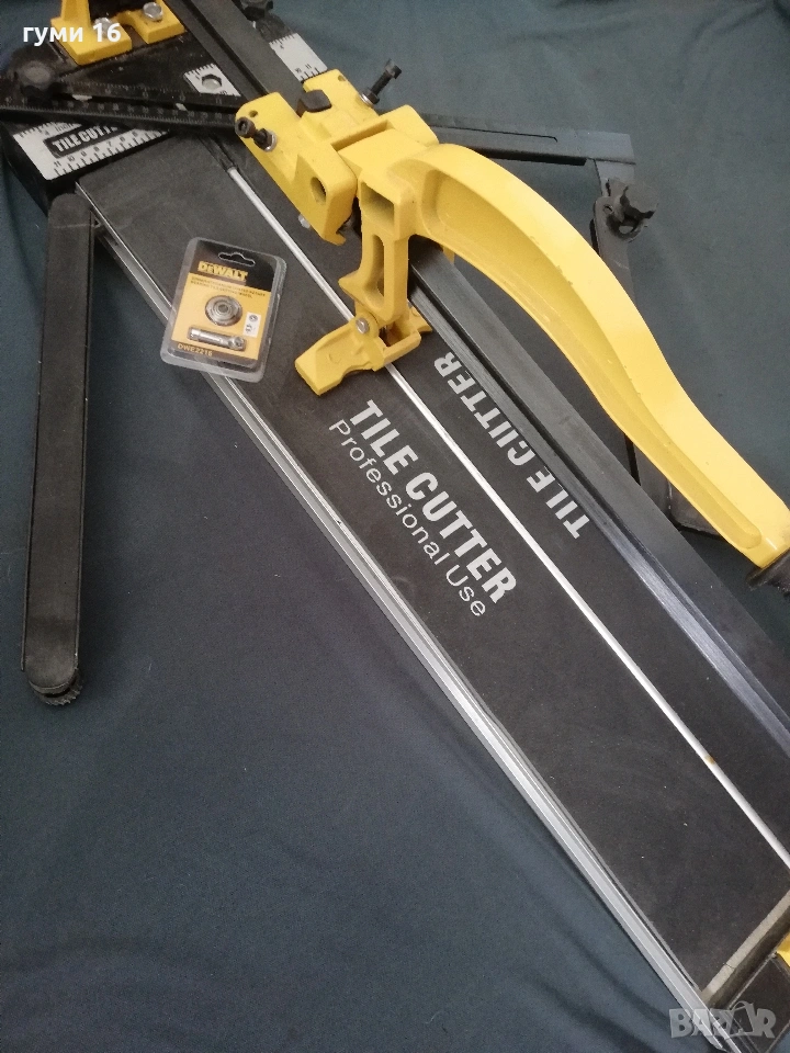 машина за плочки 600мм нова със лазер и резервен нож, снимка 1