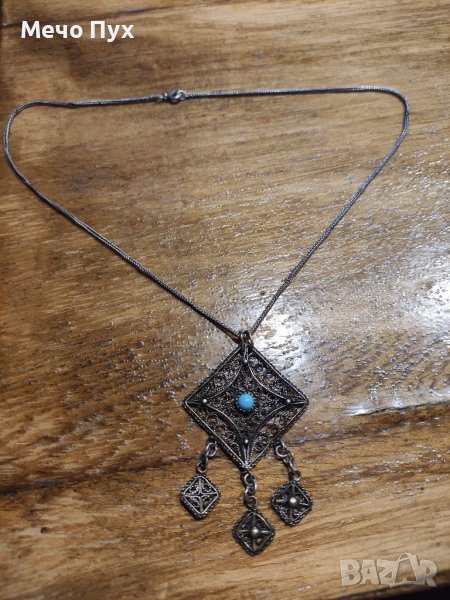 Стар сребърен синджир (27), снимка 1