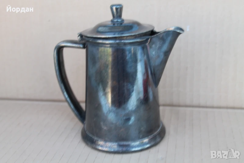 Посребрена кана за кафе/чай, снимка 1