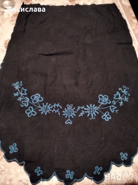 Ретро ръчно бродирана престилка, снимка 1