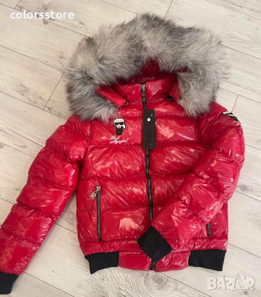 Червено зимно яке Karl Lagerfeld/IM-Q106, снимка 1