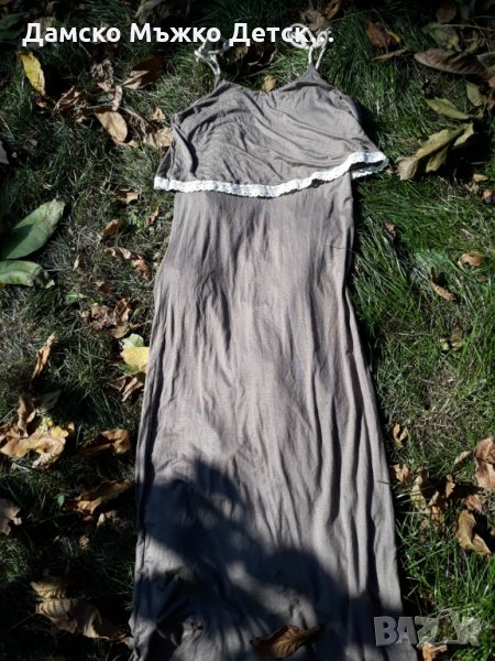 Дълга рокля 95% вискоза лятна, снимка 1