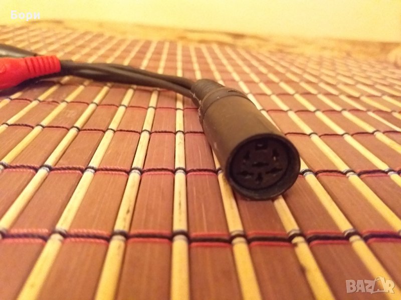 Шестица женско към 3 х чинч мъжко ПРЕХОД/КАБЕЛ, снимка 1