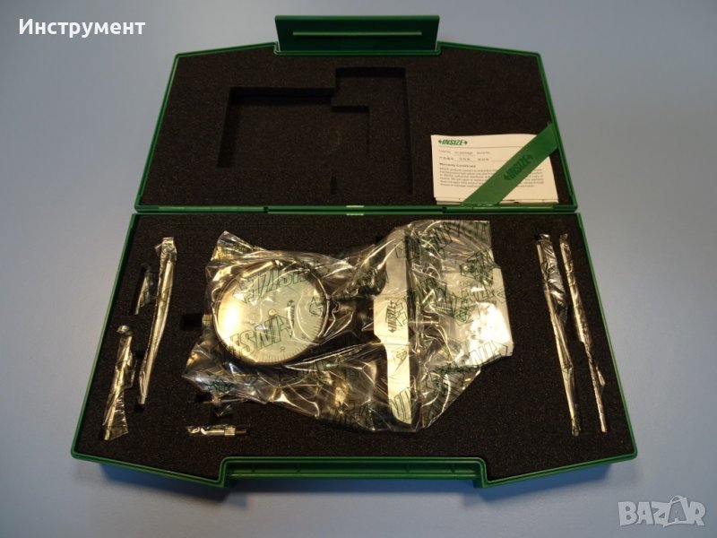 дълбокомер INSIZE 2342-202 Dial Depth Gauge 0-300x0.01 mm, снимка 1