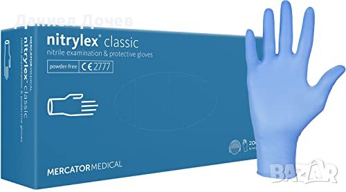 ПРОМО ЦЕНА Nitrylex Classic - плътни нитрилни ръкавици без талк, снимка 1