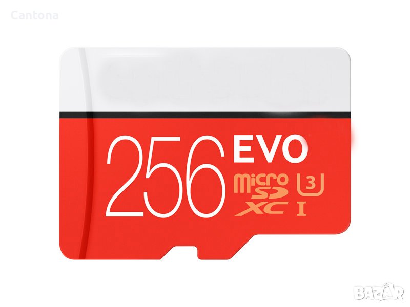 256GB micro SDXC EVO клас 10/UHS-I, снимка 1