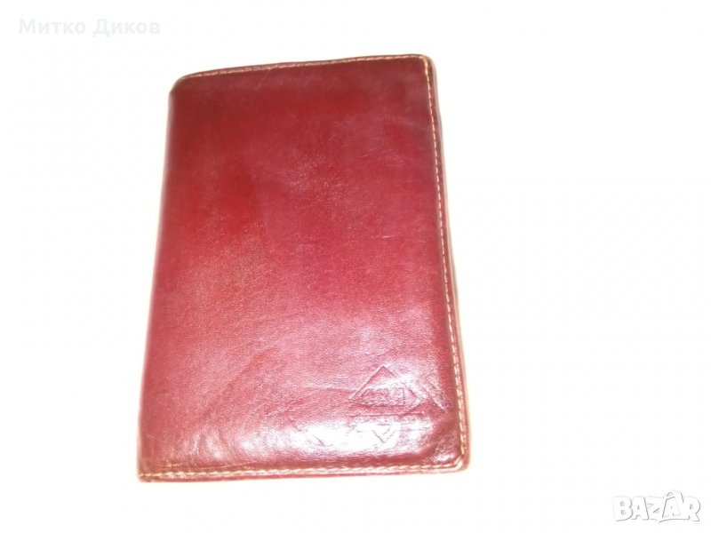 Портмоне естествена кожа АЗА 147х105 мм, снимка 1