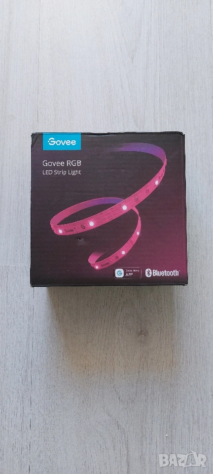 Govee RGB LED Strip Light H613D, 20м (Нов, Bluetooth управление), снимка 1