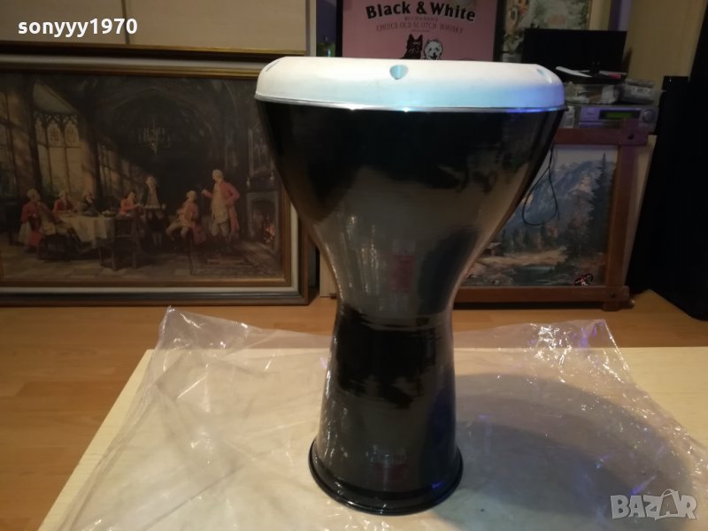 ГОЛЯМА ЧЕРНА ТАРАМБУКА-40Х26СМ-ВНОС СИРИЯ 0610211915, снимка 1