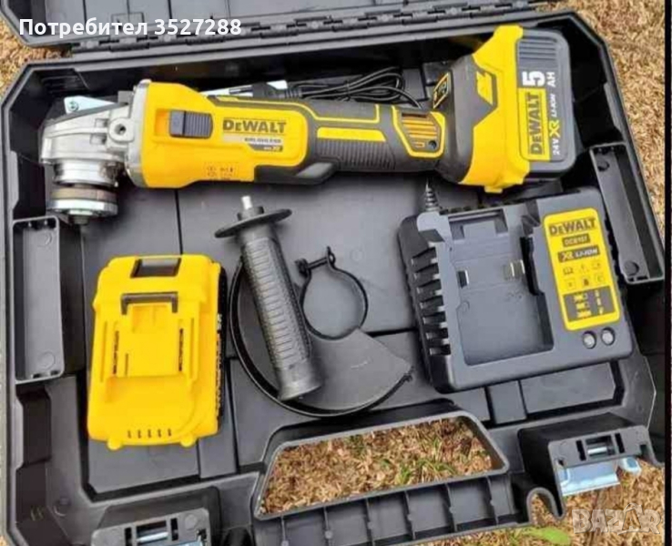 ъглошлайф dewalt 24v, снимка 1