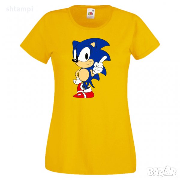 Дамска тениска Sonik 006 Игра,Изненада,Подарък,Празник,Повод, снимка 1