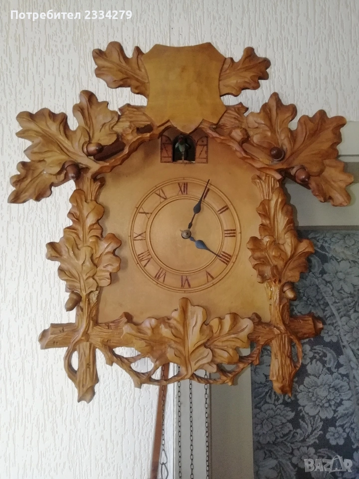 Стар часовник ,,Шварцвалд-кукувица", N:2 часовник с метростанция, снимка 1