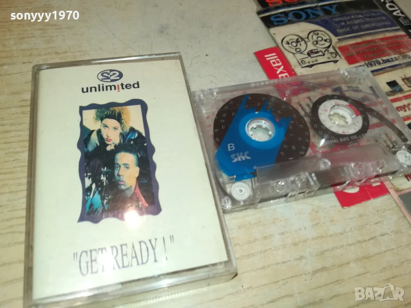2 UNLIMITED-TAPE 1906251558, снимка 1