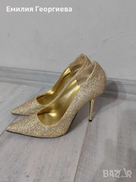 Дамски обувки 37 номер хамелеонови , снимка 1