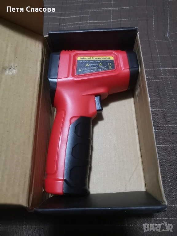 Дигитален Инфрачервен термометър ANENG TH203, снимка 1