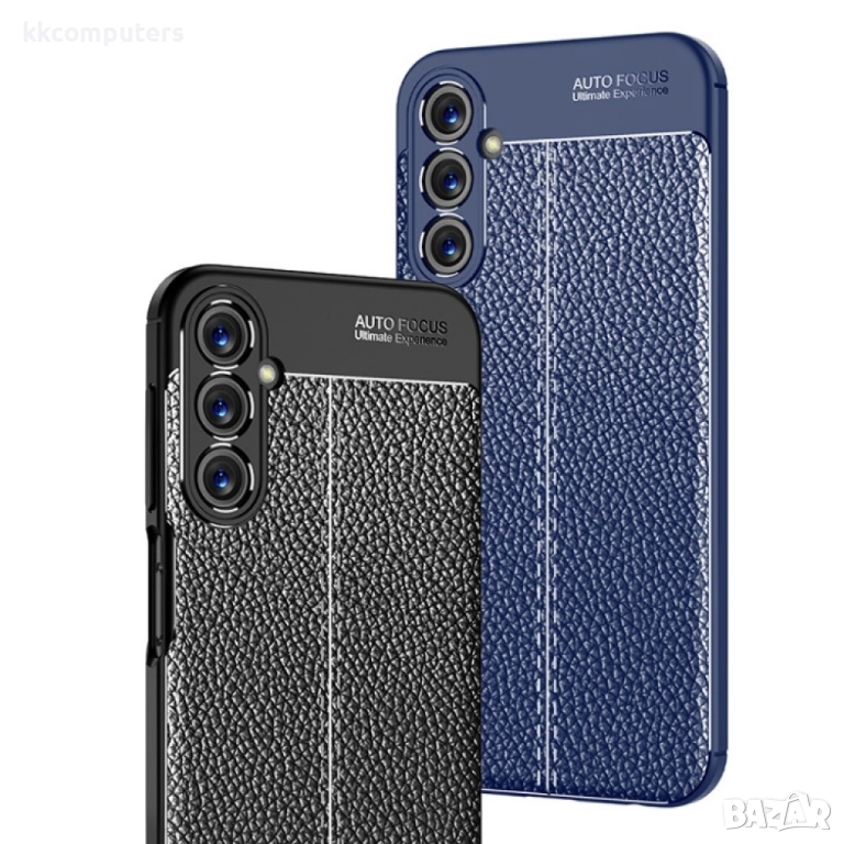 Samsung Galaxy A25 5G Удароустойчив Litchi Skin Калъф и Протектор, снимка 1