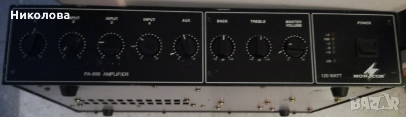 Monacor PA-900 PA Mixing Amplifier , снимка 1