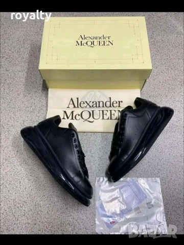 Alexander McQueen Черни Маратонки 36-44 Номер 