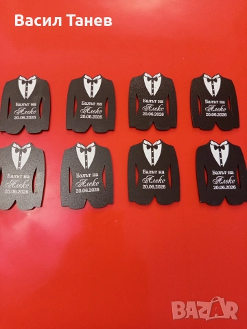 подаръци за гости магнити , снимка 2 - Подаръци за сватба - 53913974