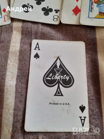 Стари карти за игра Clark, снимка 5 - Други ценни предмети - 30904305