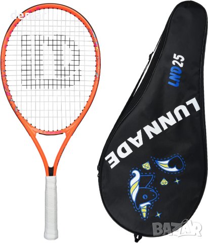 LUNNADE Тенис ракета за деца Junior, 25 инча/63,5 см, 3-12 години