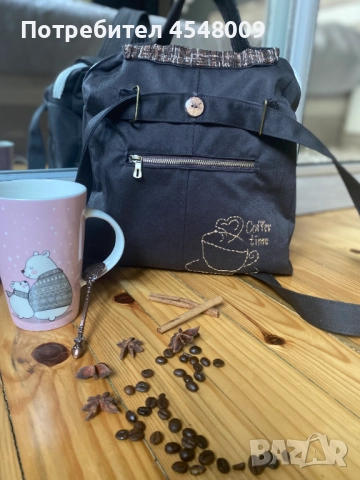 Ръчна изработка - нестандартна чанта-раница, снимка 11 - Чанти - 52343228