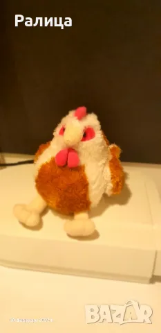 Плюшена играчка кокошка