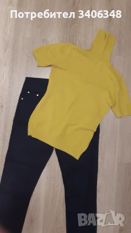 Поло с къс ръкав. М/L/XL, снимка 6 - Блузи с дълъг ръкав и пуловери - 47411040