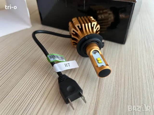 OSLAMP - H7 LED Крушки за автомобилни фарове бяла светлина комплект 2 броя, снимка 7 - Аксесоари и консумативи - 48482687